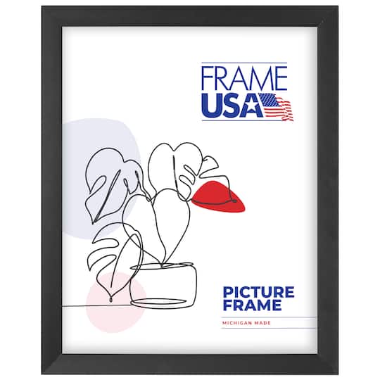 Frame USA Glory Metal Black Single Image Picture Frame